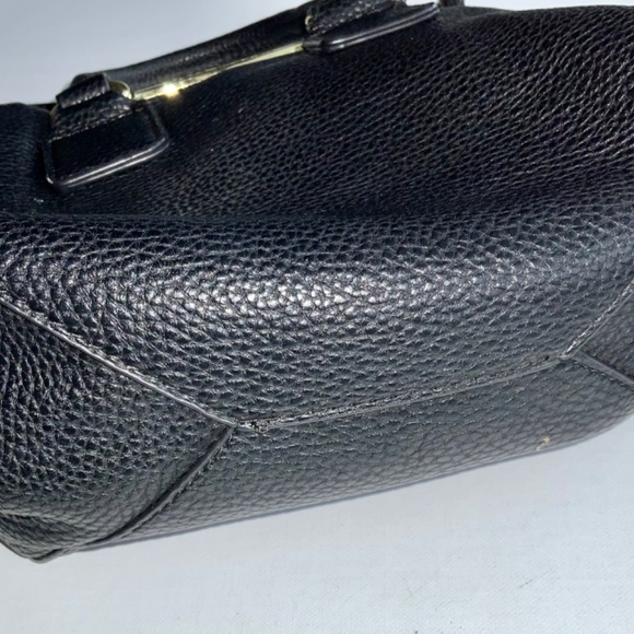 Steve Madden Bags Steve Madden Bmaggie Crossbody Black Purse Handbag With Gold Chain Accents